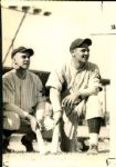 1930s circa Larry Bilbert Sr. and Jr. New Orleans Pelicans "The Sporting News Collection Archives" Original 5.5" x 8" Photo (Sporting News Collection Hologram/MEARS Photo LOA)