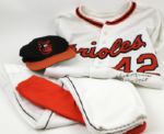 1986 Hank Bauer Baltimore Orioles 20th Anniversary Old Timers Game Uniform (A9)