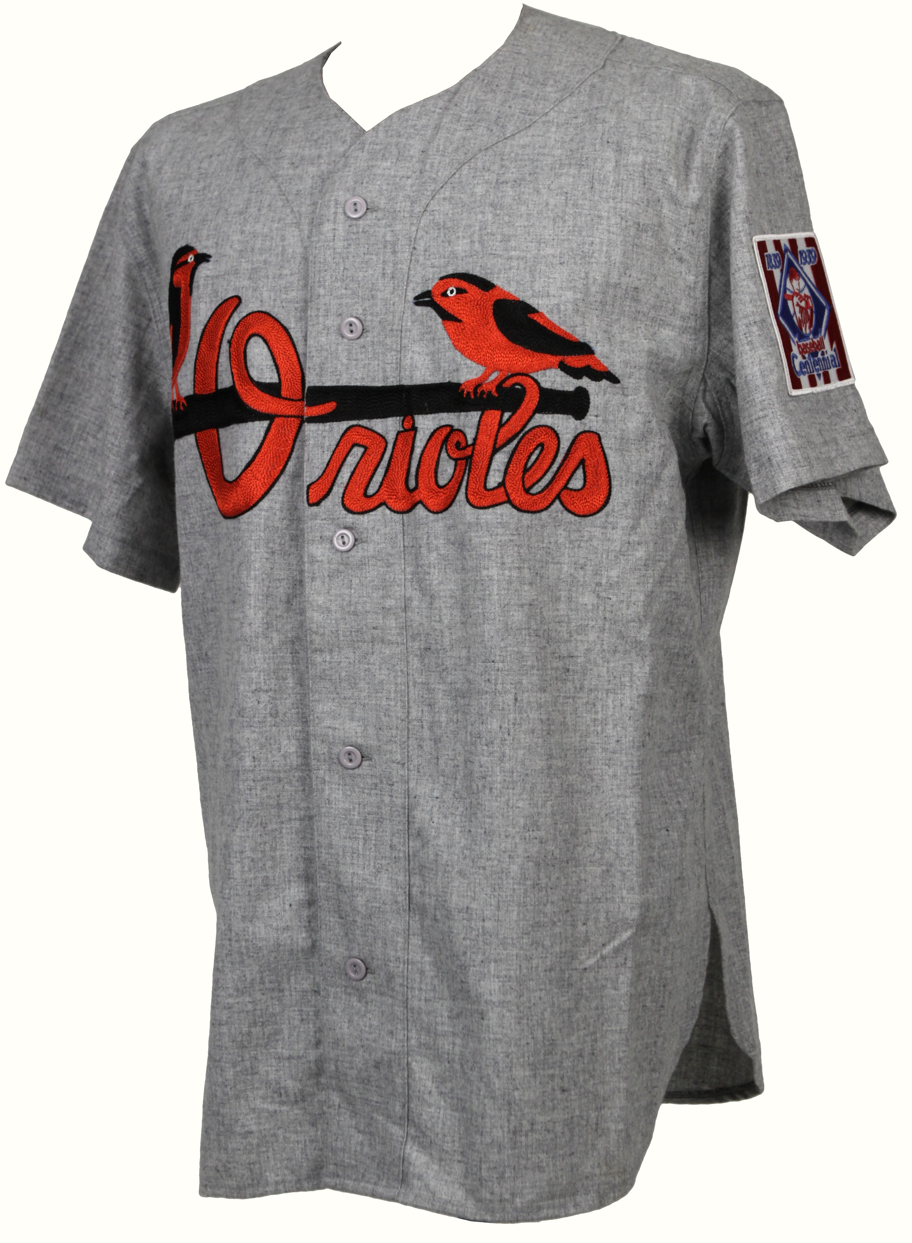 Lot Detail - Baltimore Orioles 1939 Ebbets Field Flannel Road Jersey