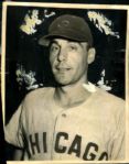 1938-61 Phil Cavarretta Chicago Cubs Chicago White Sox Detroit Tigers The Sporting News Collection Archives Original Photos (Sporting News Collection Hologram/MEARS Photo LOA) - Lot of 6