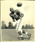 1961 Los Angeles Rams Signed 8x10 Promotional Photos Incl. Vintage Deacon Jones Ollie Matson Lamar Lundy - Lot of 