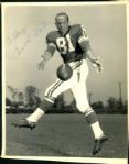 1961 Los Angeles Rams Signed 8x10 Promotional Photos Incl. Vintage Deacon Jones Ollie Matson Lamar Lundy - Lot of 