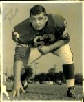 1961 Los Angeles Rams Signed 8x10 Promotional Photos Incl. Vintage Deacon Jones Ollie Matson Lamar Lundy - Lot of 
