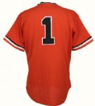1980s Baltimore Orioles #1 Retail Jersey 