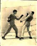 1936 Clark Gable in Boxing Ring "The Sporting News Collection Archives" Original 8" x 10" Photo (Sporting News Collection Hologram/MEARS Photo LOA)
