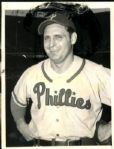 1939-61 Ben Chapman Philadelphia Phillies Cleveland Indians Richmond Colts The Sporting News Collection Archives Original Photos (Sporting News Collection Hologram/MEARS Photo LOA) - Lot of 8