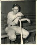 1939-61 Ben Chapman Philadelphia Phillies Cleveland Indians Richmond Colts The Sporting News Collection Archives Original Photos (Sporting News Collection Hologram/MEARS Photo LOA) - Lot of 8