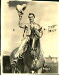1926-42 Tom Mix - Original Photos (MEARS Photo LOA) - Lot of 7