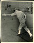 1942 Benny Culp Philadelphia Phillies "The Sporting News Collection Archives" Original PhotoS (Sporting News Collection Hologram/MEARS Photo LOA) - Lot of 5