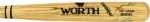 1980's Jose Canseco Autographed Worth Store Model Bat (MEARS Auction LOA)
