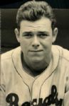 1942 Cliff Dapper Brooklyn Dodgers "The Sporting News Collection Archives" Original Photos (Sporting News Collection Hologram/MEARS Photo LOA) - Lot of 4