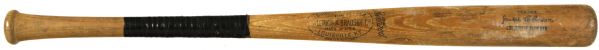1950s Jackie Robinson H&B Louisville Slugger Store Model Bat 