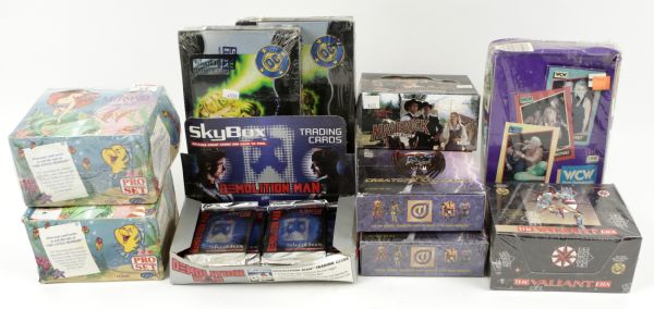 1990s Treasure Trove of Unopened Boxes - Lotg of 10 Mostly Non Sport