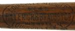 1920's Bruce Hayes H&B Louisville Slugger Side Written Game Used Fungo Bat (MEARS LOA)