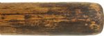 1910 Era Henry Harris Special Dead Ball Era Side Written Game Used Bat  Turn of the Century PCL (MEARS LOA)