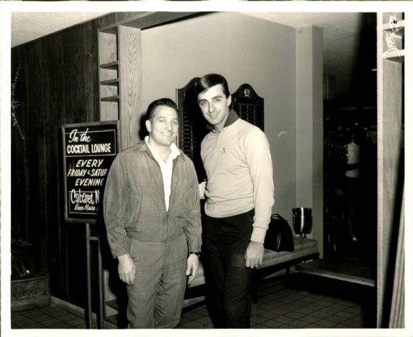 1962-69 Arthur Mercante Boxing Referee with Joe Pepitone Phil Rizzuto New York Yankees - Lot of 4