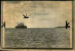 1912 RMS Titanic Departing for New York (1967 Print)