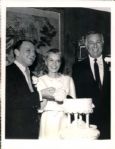 1966 Frank Sinatra and his Bride Mia Farrow 