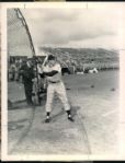 1940s circa Joe DiMaggio New York Yankees Original 4" x 5" Photo