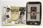 1995-96 Mickey Mantle New York Yankees Box of Metallic Cards - Lot of 2