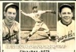 1940 Mickey Owen Traded Original 8" x 11.75" Photo
