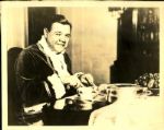 1929 Babe Ruth Feasts New York Yankees Modern 8" x 10" Photo
