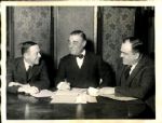 1939 Print (of Earlier Photo) Colonel Jacob Ruppert New York Yankees Owner 6.5" x 8.5" Photo