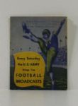 1946 U.S. Army Football Broadcast Pamphlet