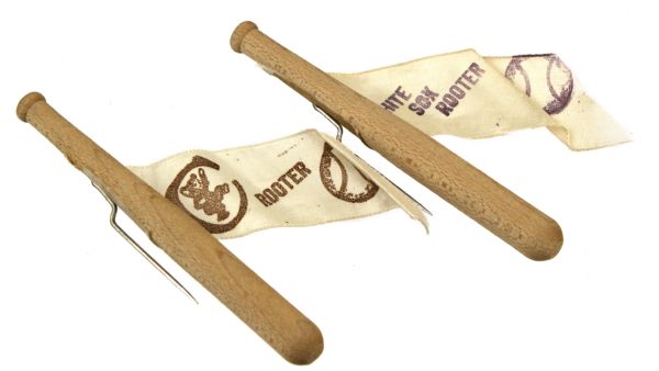 1906 Circa Chicago White Sox & Cubs Pin Baseball Bat 