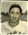 1937-38 Ripper Collins Chicago Cubs "The Sporting News Collection Archives" Original 8" x 10" Photo (Sporting News Collection Hologram/MEARS Photo LOA)