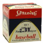 1960s Official Spalding ONL (Giles) Baseball - MIB 