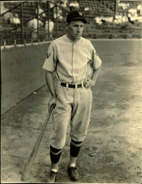 1934-39 Ossie Bleuge Washington Senators "The Sporting News" Original 7.25" x 9" (Sporting News Collection Hologram/MEARS LOA)