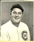 1949 Mort Cooper Chicago Cubs "The Sporting News Collection Archives" Original 8" x 10" Photo (Sporting News Collection Hologram/MEARS Photo LOA)