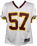 2001 Donte Curry Washington Redskins Practice Worn Jersey (MEARS Auction LOA)