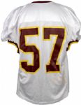 2001 Donte Curry Washington Redskins Practice Worn Jersey (MEARS Auction LOA)
