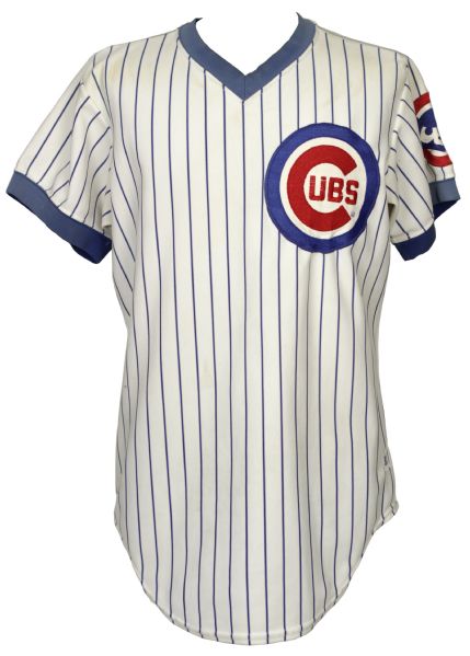 1981 Mike Krukow Game Worn Cubs Jersey (MEARS Auction LOA)