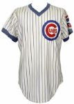 1981 Mike Krukow Game Worn Cubs Jersey (MEARS Auction LOA)