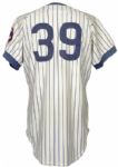 1981 Mike Krukow Game Worn Cubs Jersey (MEARS Auction LOA)
