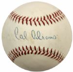 1987-89 Cal Abrams Brooklyn Dodgers Single Signed ONL (Giamatti) Baseball - JSA 