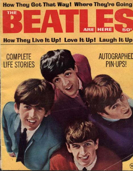 1964 The Beatles Are Here Magazine - Vern Biever Estate 