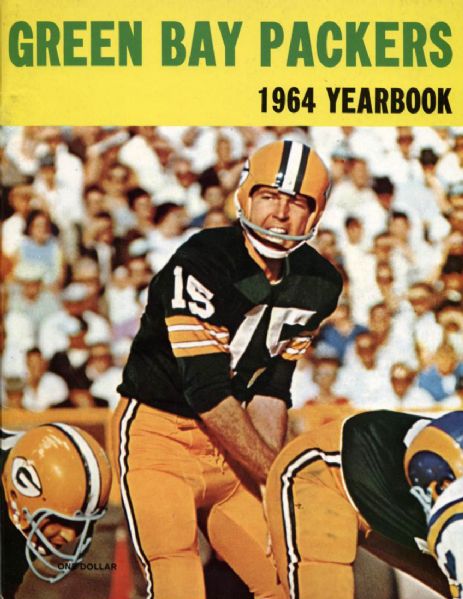 1964 Bart Starr Green Bay Packers Team Yearbook Unscored - Vern Biever Estate