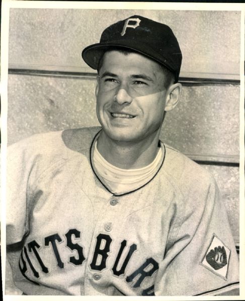 1952 Brandy Davis Pittsburgh Pirates "The Sporting News Collection Archives" Original 8" x 10" Photo (Sporting News Collection Hologram/MEARS Photo LOA)
