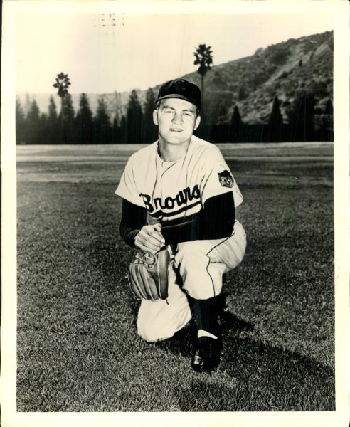 1952-65 Mike Blyzka St. Louis Browns Ossie Bleuge Minnesota Twins "The Sporting News Collection Archives" Original Photo (Sporting News Collection Hologram/MEARS Photo LOA) - Lot of 3