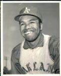 1971 Tommy Davis Oakland Athletics "The Sporting News Collection Archives" Original 8" x 10" Photo (Sporting News Collection Hologram/MEARS Photo LOA)