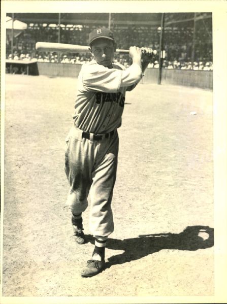 1935-36 Joe Coscarart Boston Braves "The Sporting News Collection Archives" Original 6" x 8" Photo (Sporting News Collection Hologram/MEARS Photo LOA)