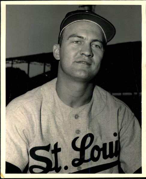 1953 Mike Blyzka St. Louis Browns "The Sporting News Collection Archives" Original 8" x 10" Photo (Sporting News Collection Hologram/MEARS Photo LOA)