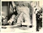 1926-41 Kenesaw Mountain Landis - Original Photos (MEARS Photo LOA) - Lot of 9