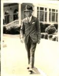 1926-41 Kenesaw Mountain Landis - Original Photos (MEARS Photo LOA) - Lot of 9