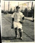 1952 Clint Courtney St. Louis Browns "The Sporting News Collection Archives" Original 8" x 10" Photo (Sporting News Collection Hologram/MEARS Photo LOA)
