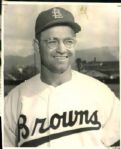 1952 Clint Courtney St. Louis Browns "The Sporting News Collection Archives" Original Photo (Sporting News Collection Hologram/MEARS Photo LOA)